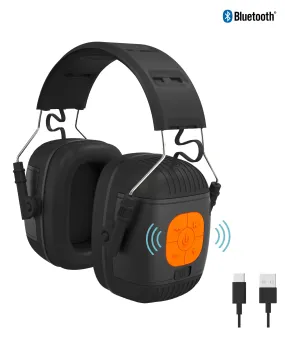 HEARING PROTECTION EAR MUFFS Osha-Compliant Bluetooth Headphones Sound Guards