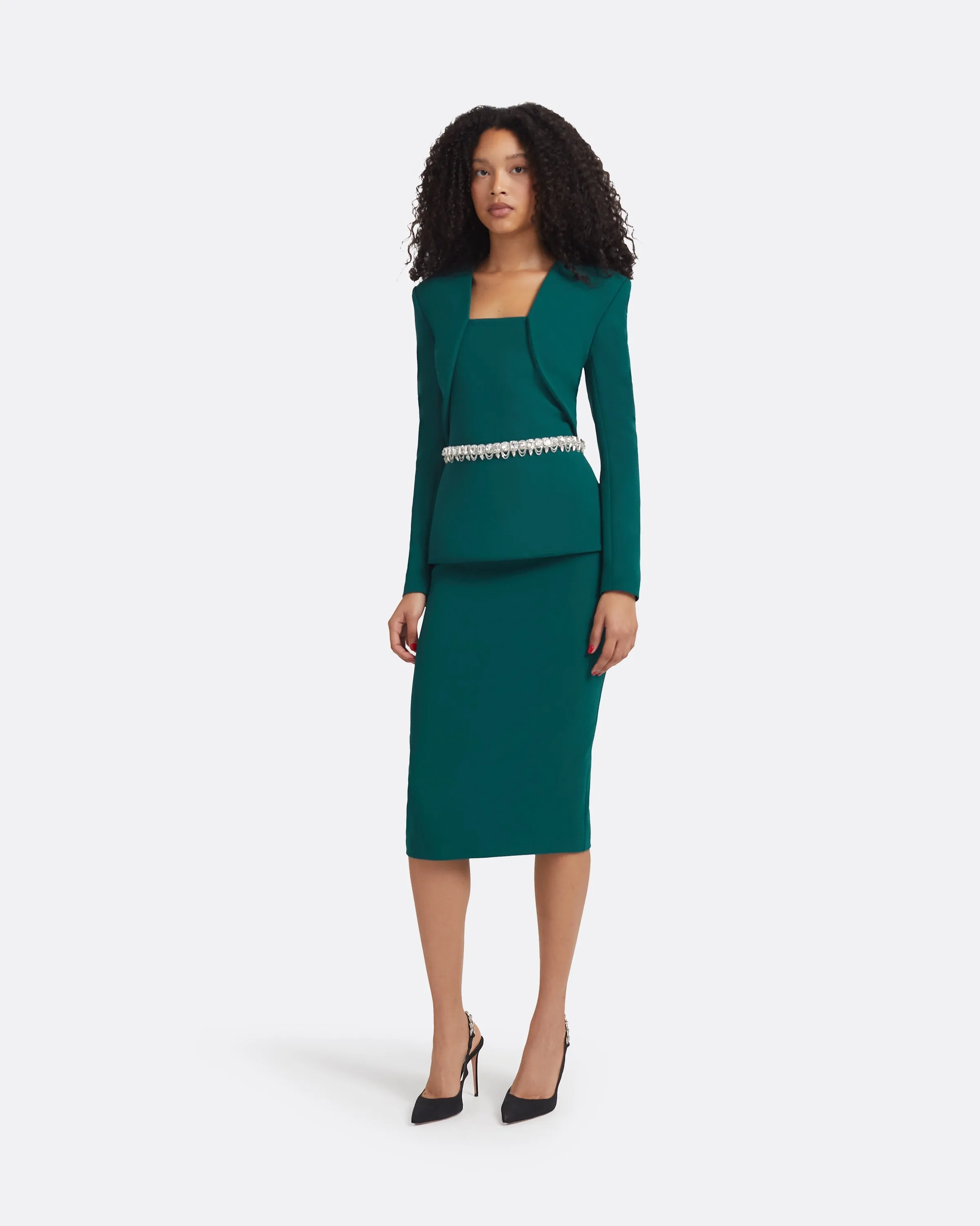 Hokoku Alpine Green Skirt