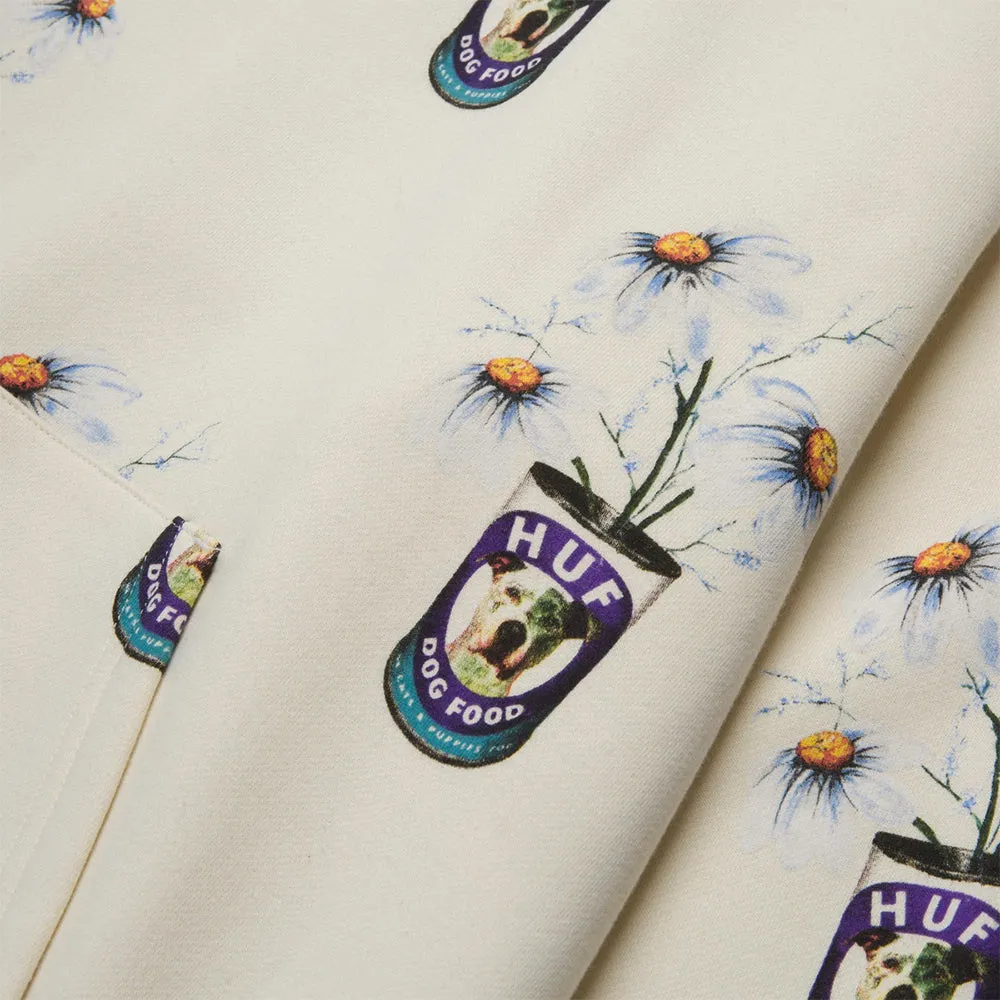 HUF CANNED P/O HOODIE // OFF WHITE