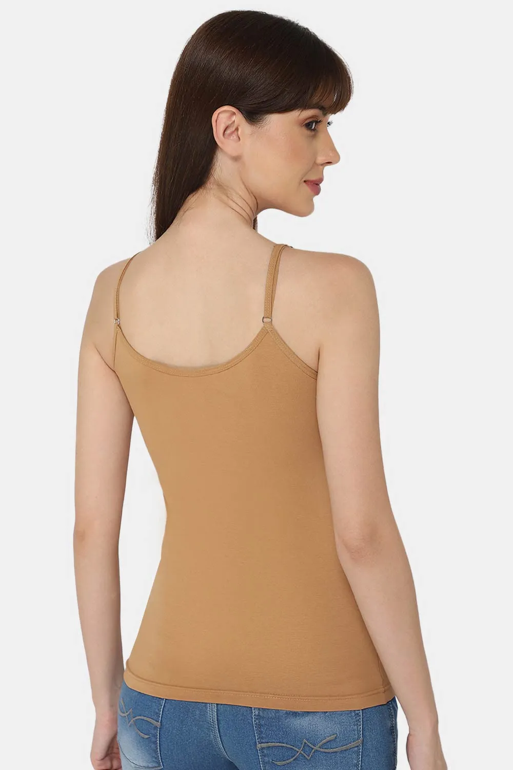 Intimacy Full Coverage Cotton Slip Camisole – CL04 | Non-Padded, Non-Wired & Seamless