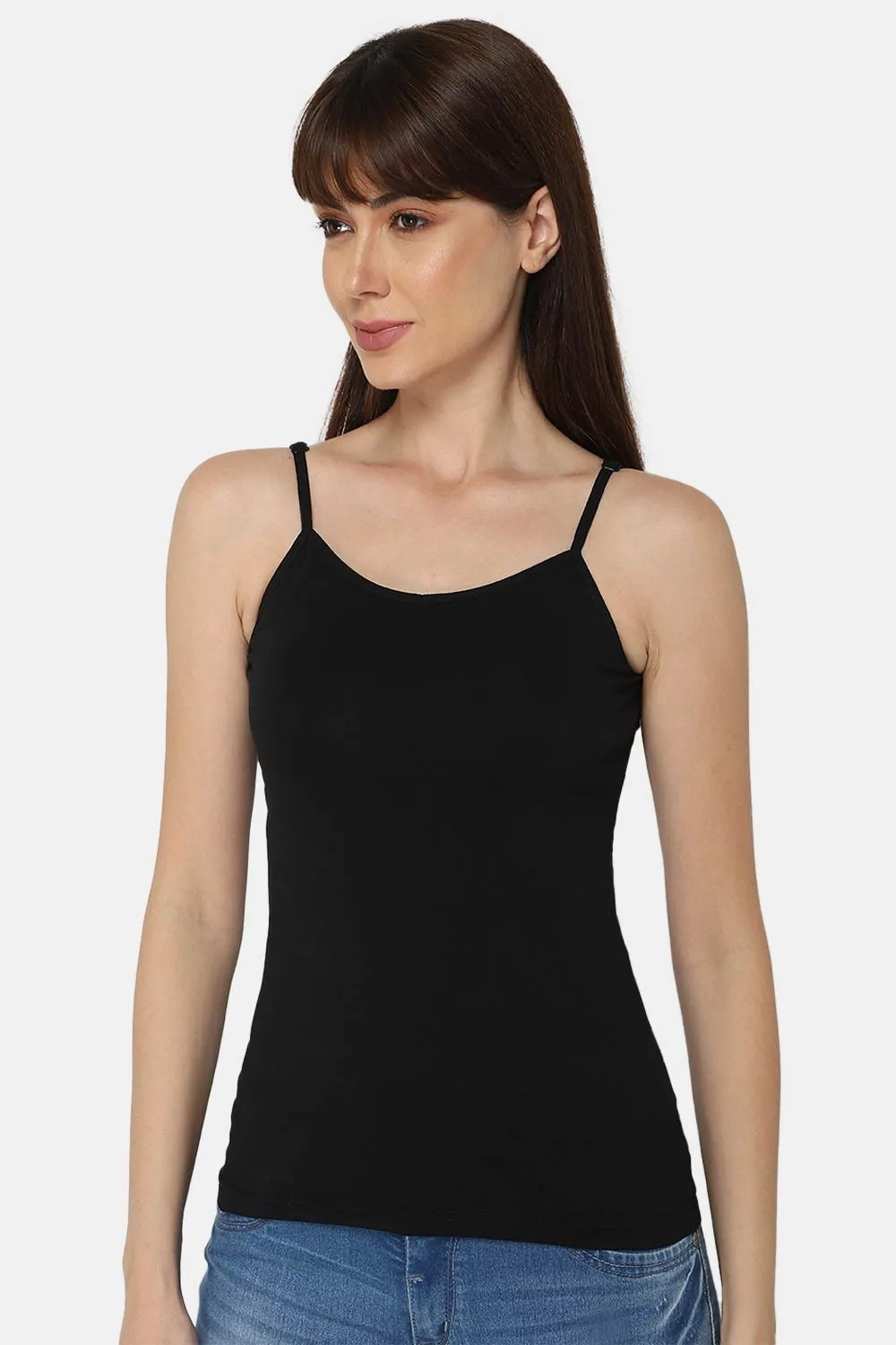 Intimacy Full Coverage Cotton Slip Camisole – CL04 | Non-Padded, Non-Wired & Seamless