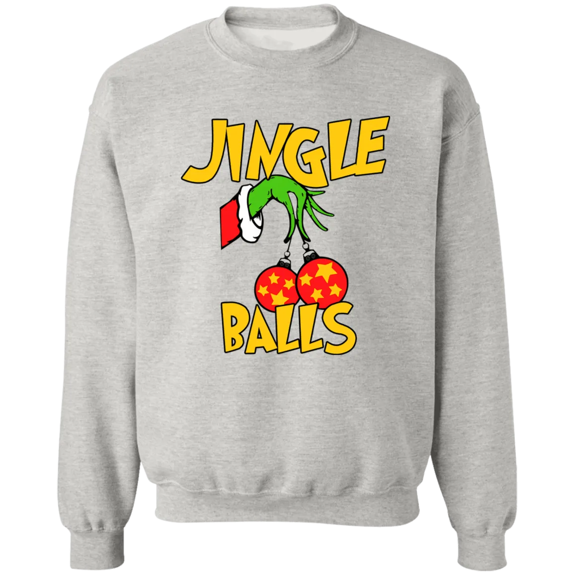 Jingle Balls Crewneck Pullover Sweatshirt