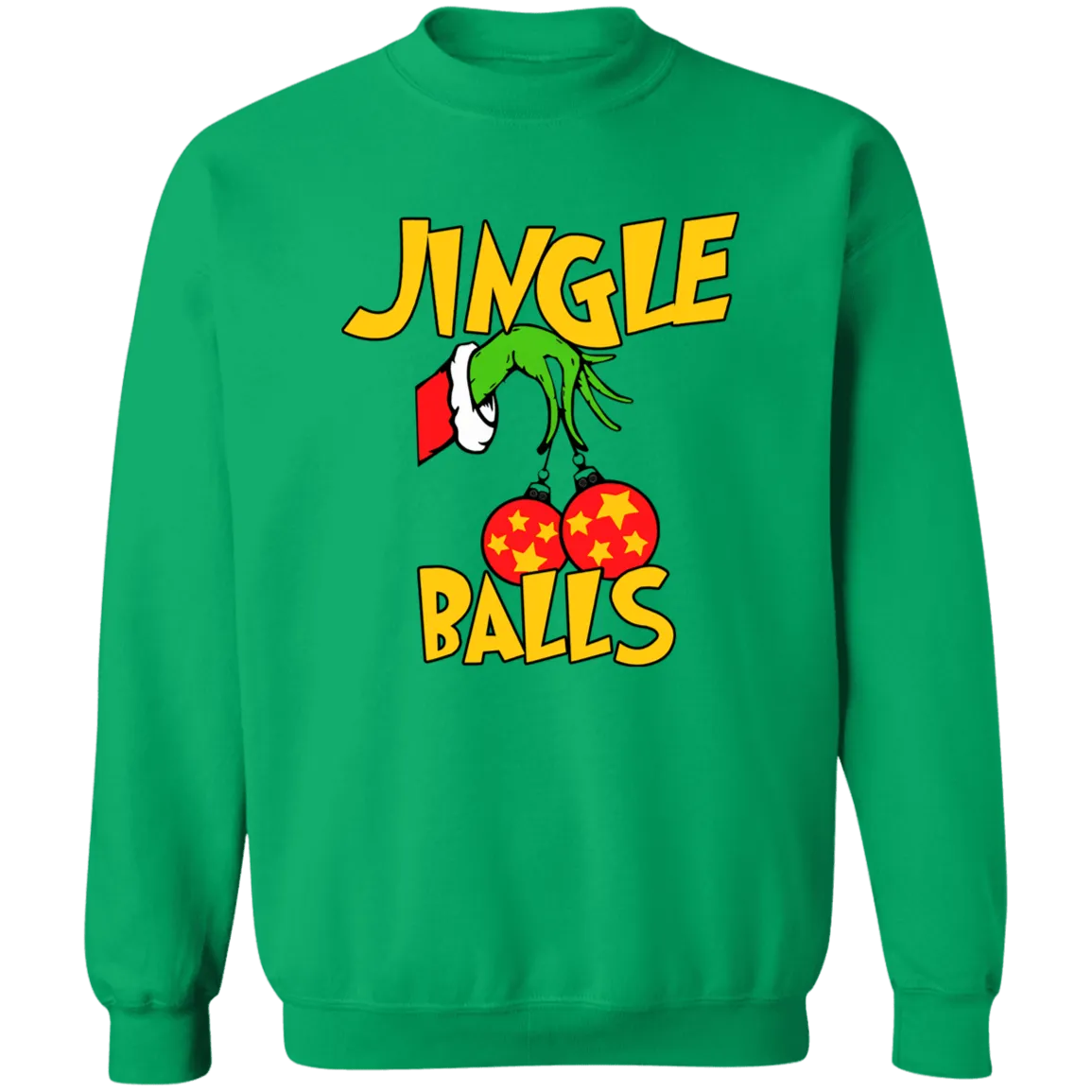 Jingle Balls Crewneck Pullover Sweatshirt