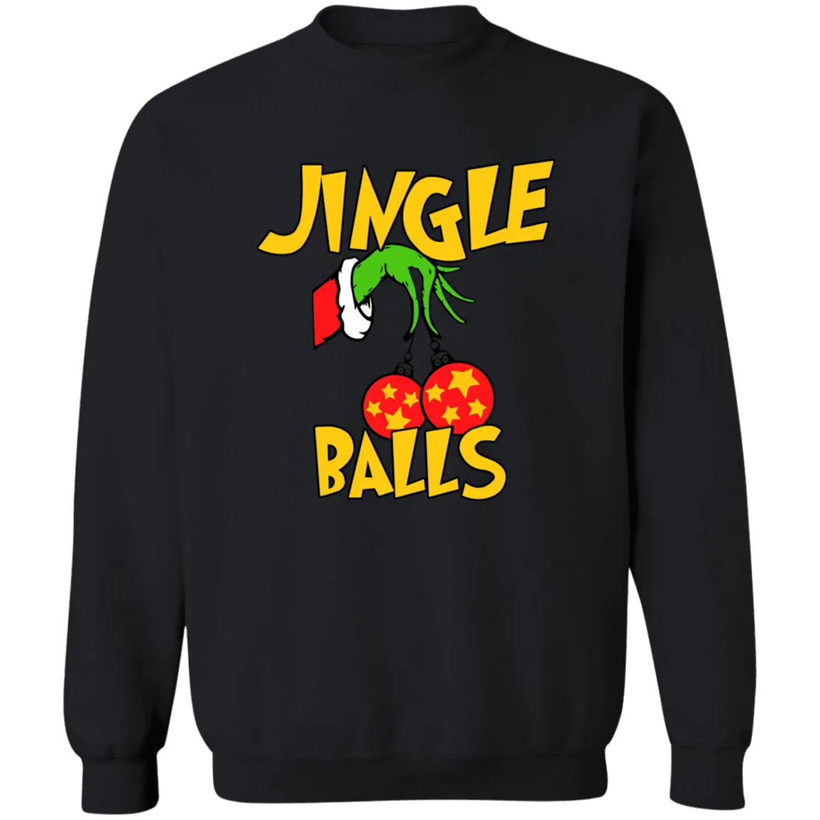 Jingle Balls Crewneck Pullover Sweatshirt