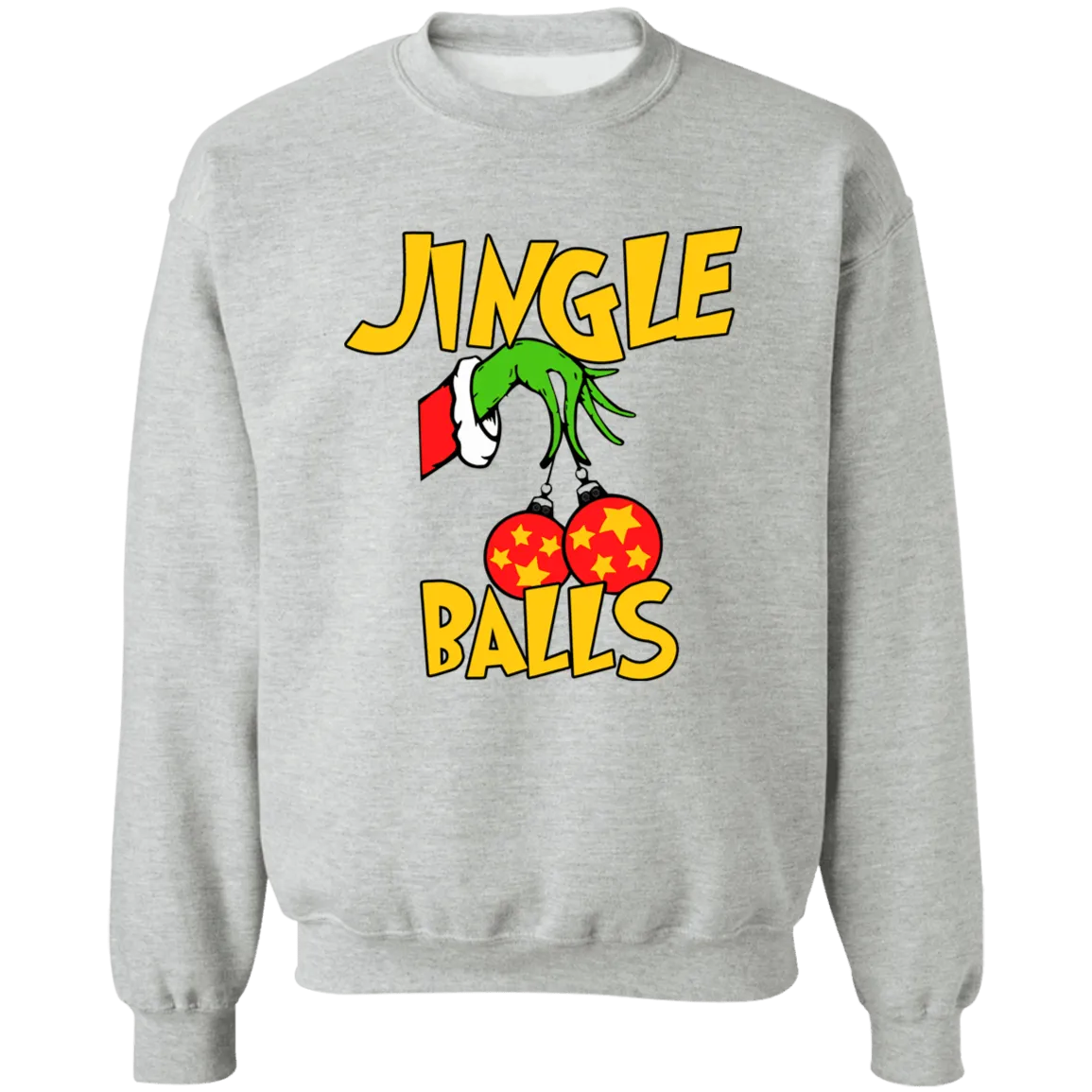 Jingle Balls Crewneck Pullover Sweatshirt