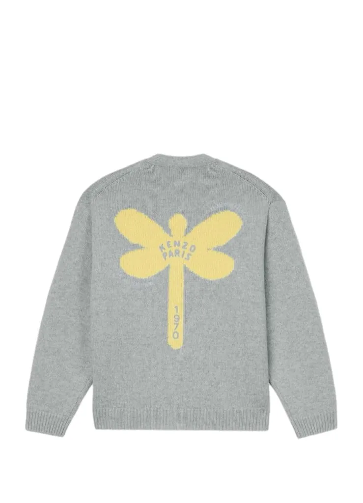 Kenzo Dragonfly Embroidered Cardigan