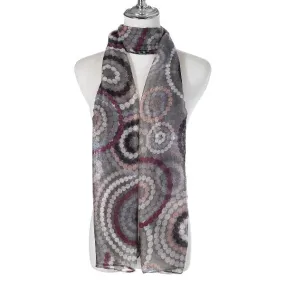 Kirra Dot Grey Scarf