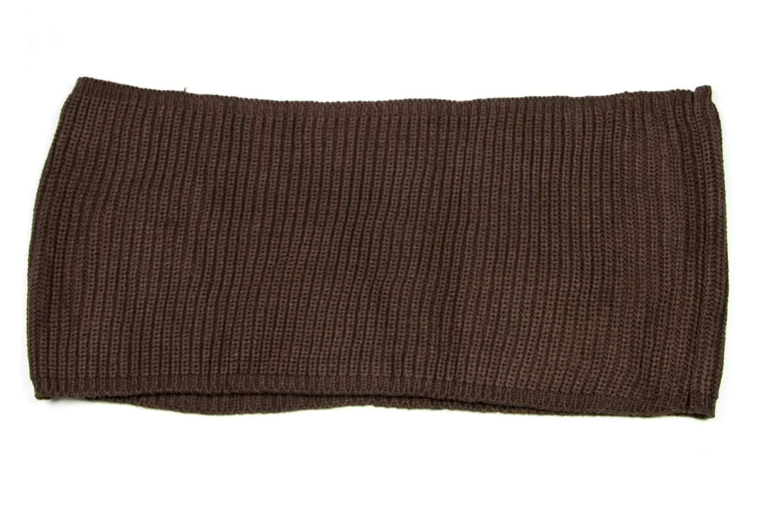 Knit Cowl / Dark Brown / Unisex