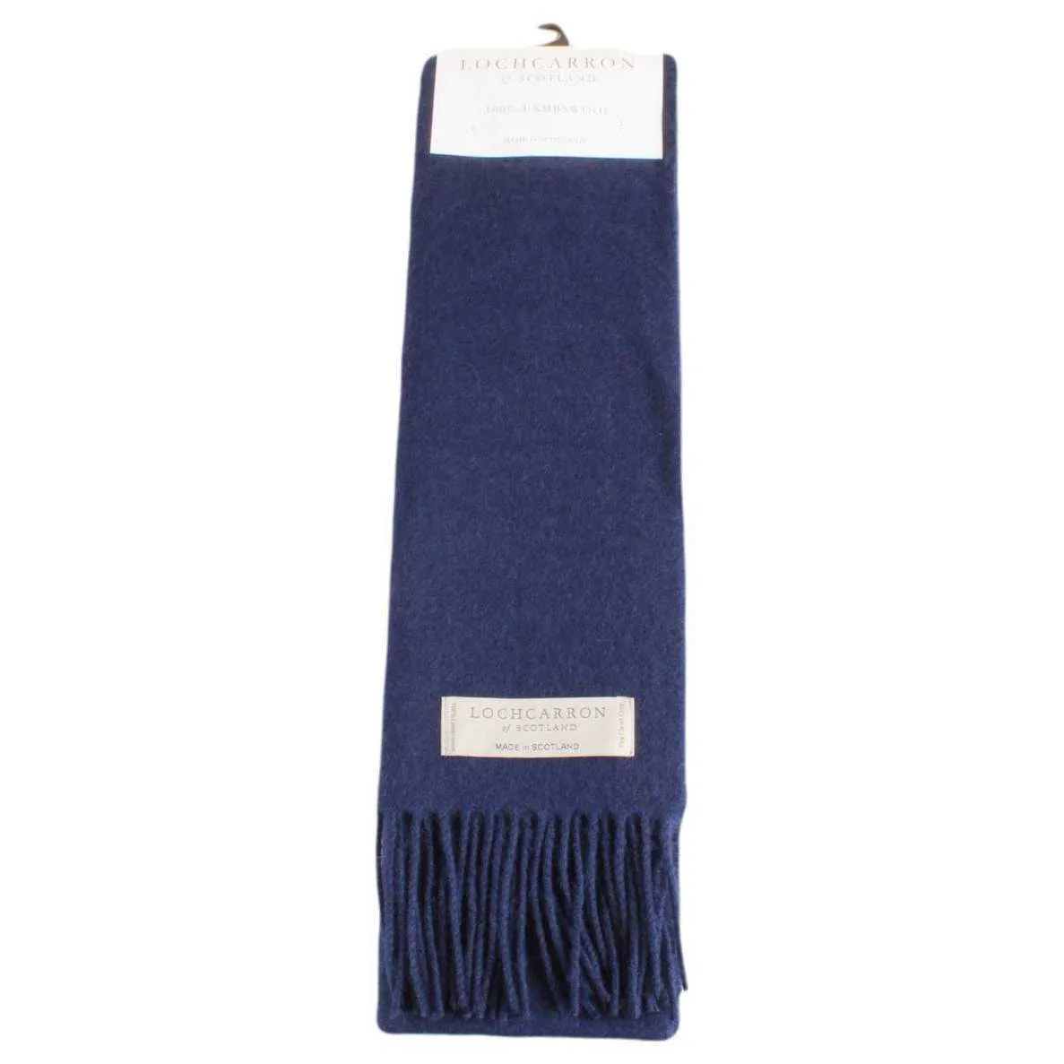 Locharron of Scotland Lambwool Scarf - Navy