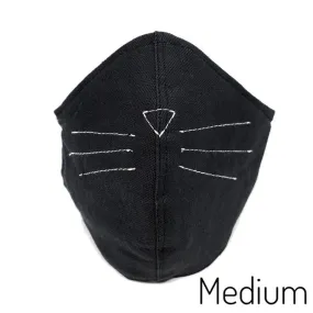 Made to Order - Medium - Kitty Whiskers (White Lining) by imakecutestuff