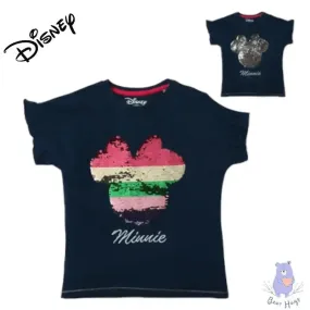 Minnie Mouse Sequinned Round-Neck T-shirt