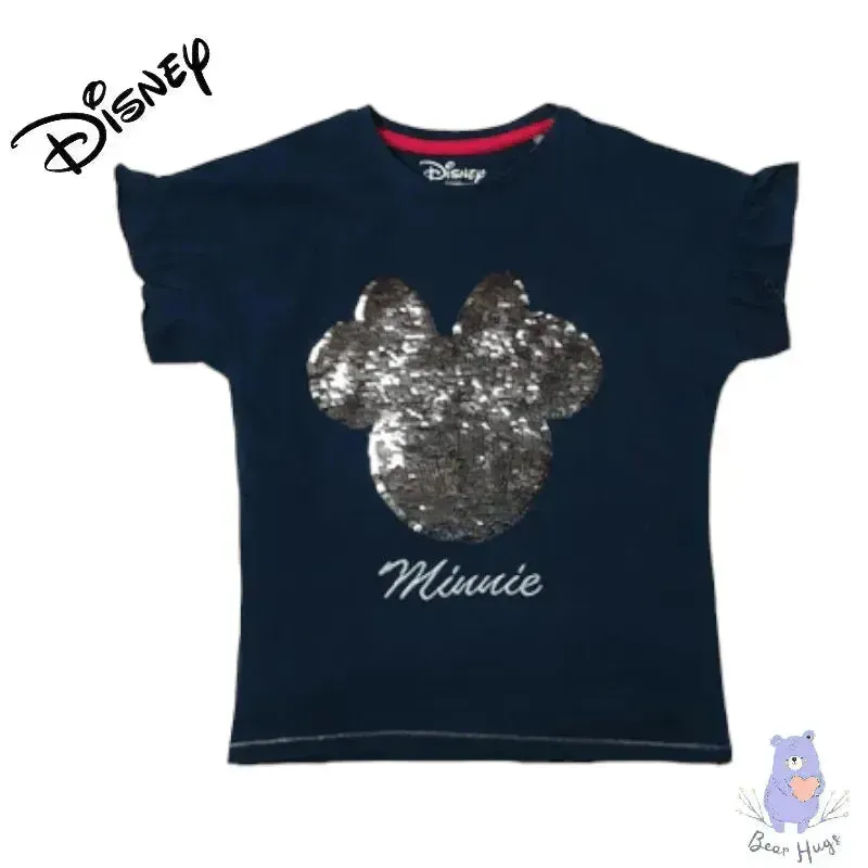 Minnie Mouse Sequinned Round-Neck T-shirt