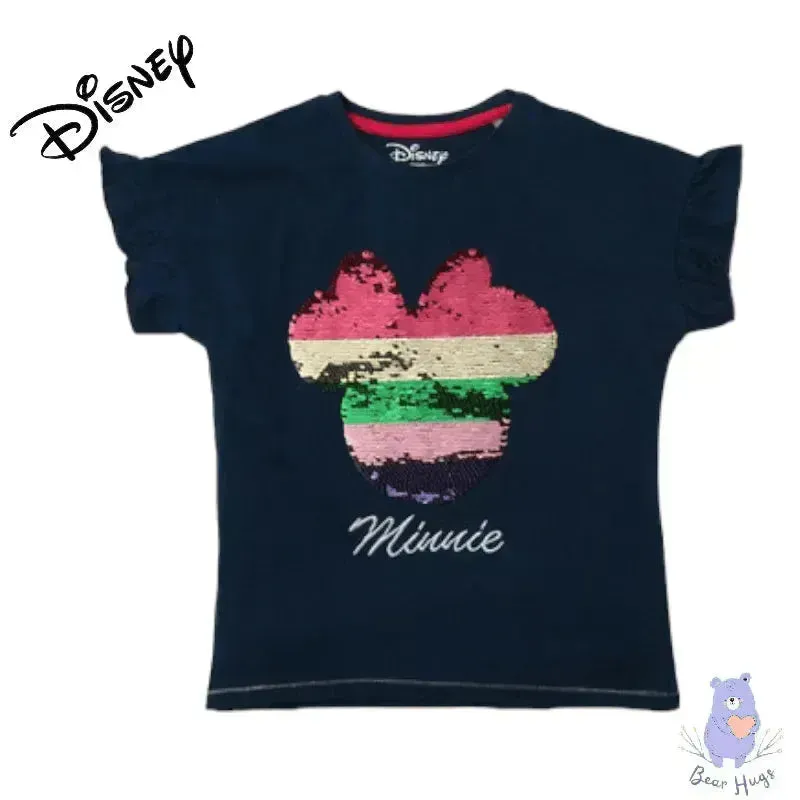 Minnie Mouse Sequinned Round-Neck T-shirt