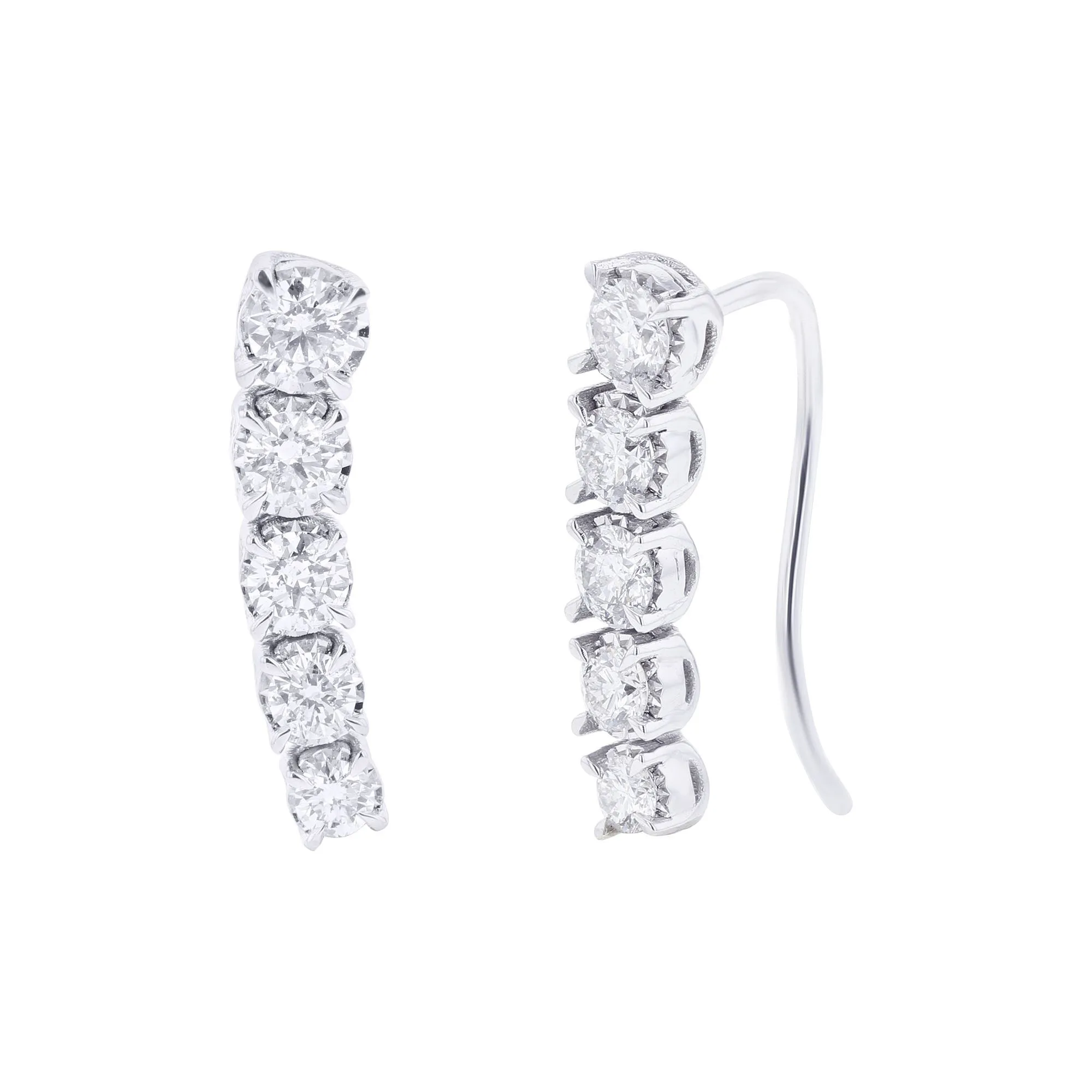 Mirage Climber Diamond Earrings