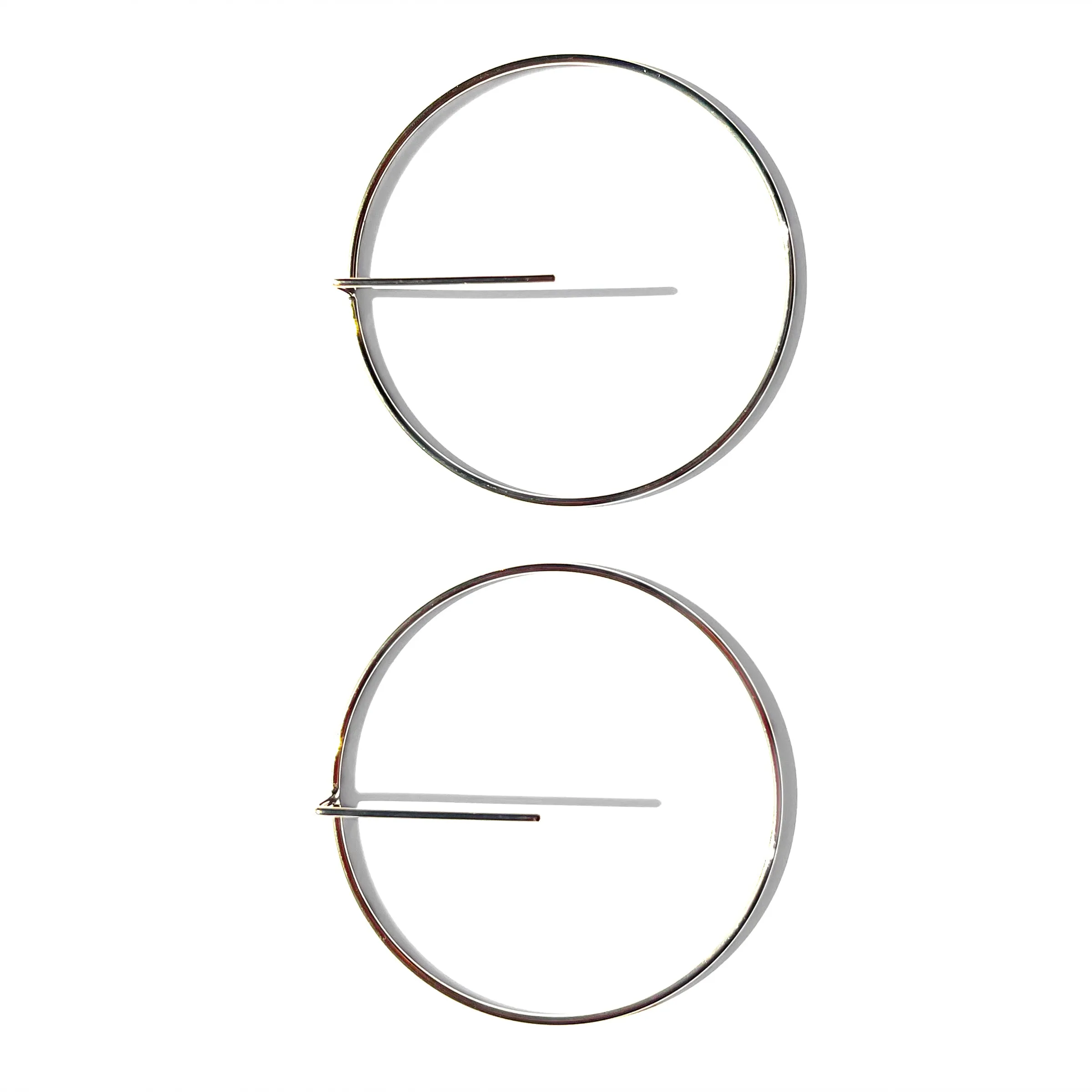 MPR x NU/NUDE Mon Cercle Post Earrings (Large)