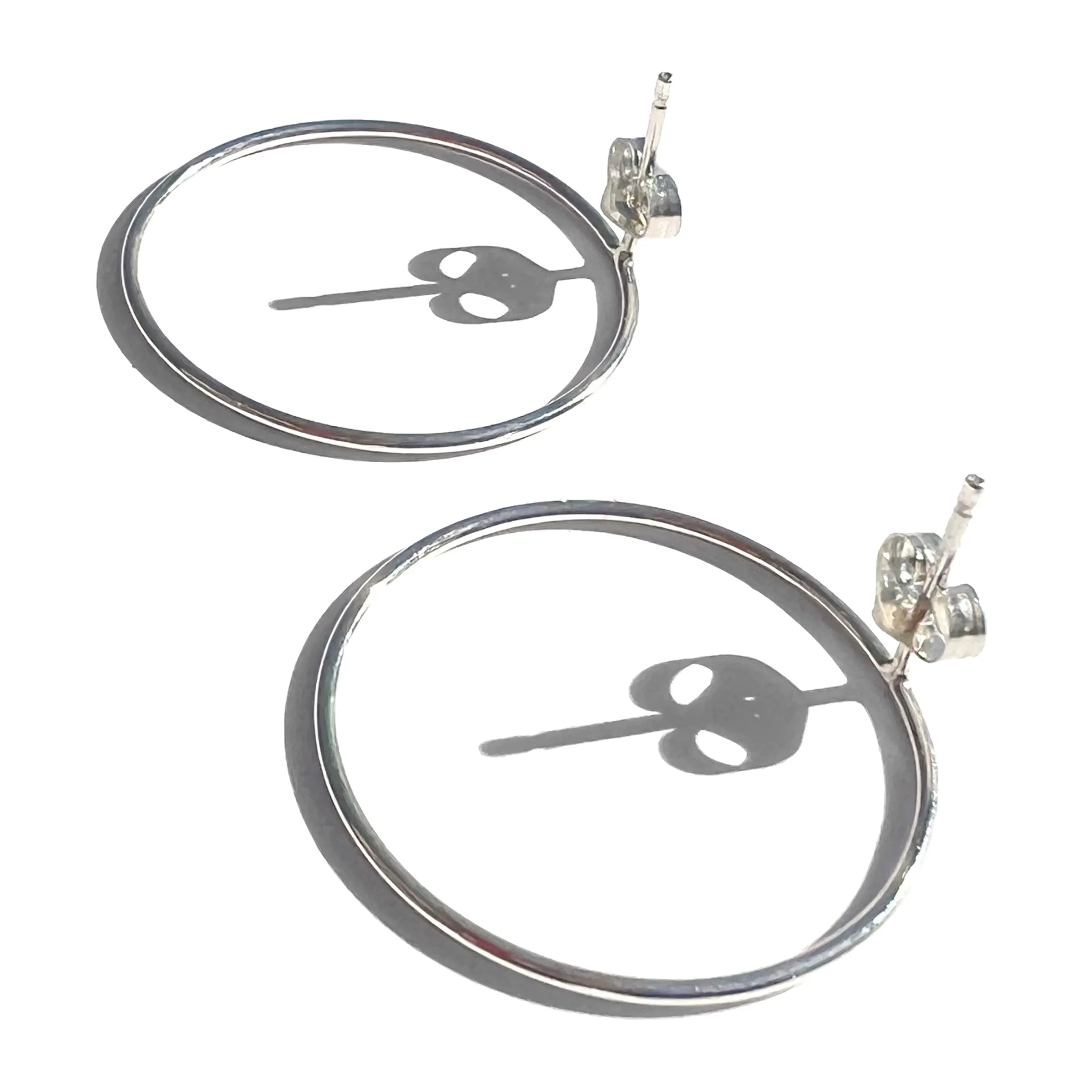 MPR x NU/NUDE Mon Cercle Post Earrings (Large)