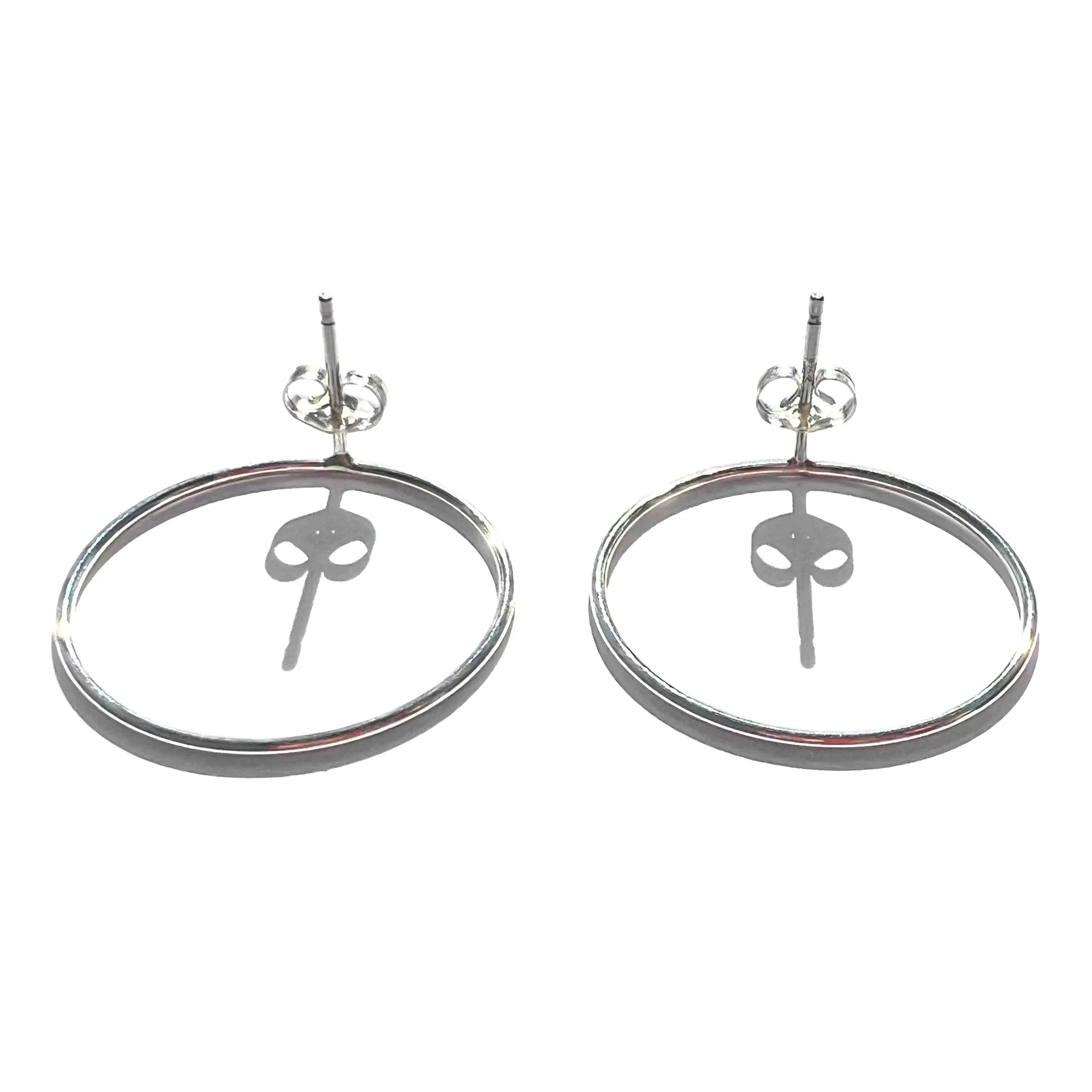 MPR x NU/NUDE Mon Cercle Post Earrings (Large)