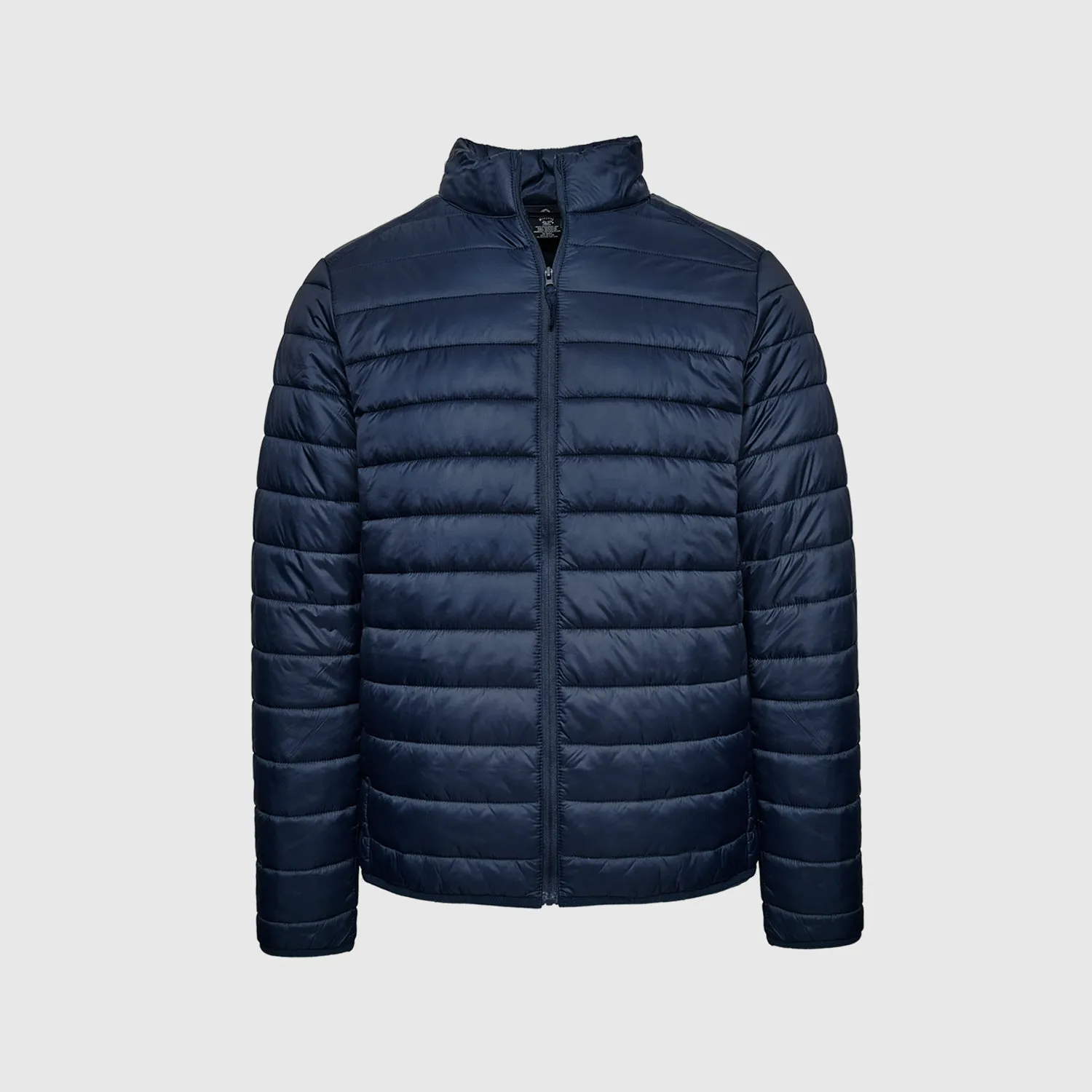 Navy Quilted Puffer Jacket