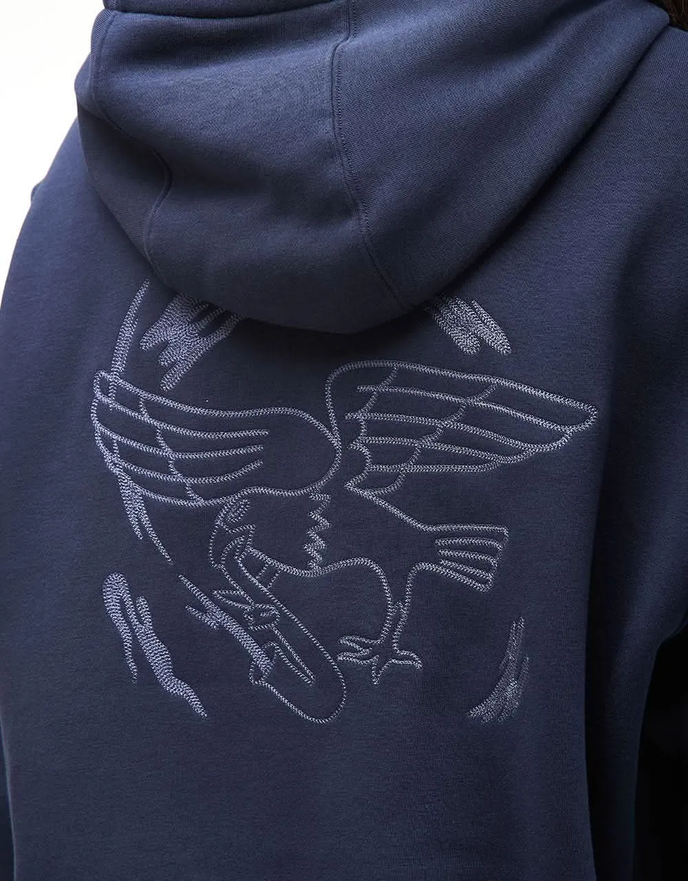 Nike SB 'Team USA' Skate Pullover Hoodie - Obsidian/White