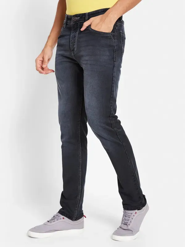 Octave Men Light Fade Clean Look Stretchable Cotton Jeans