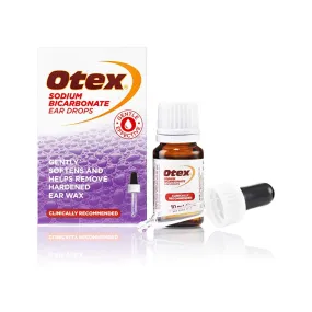 Otex Sodium Bicarbonate Ear Drops 10ml