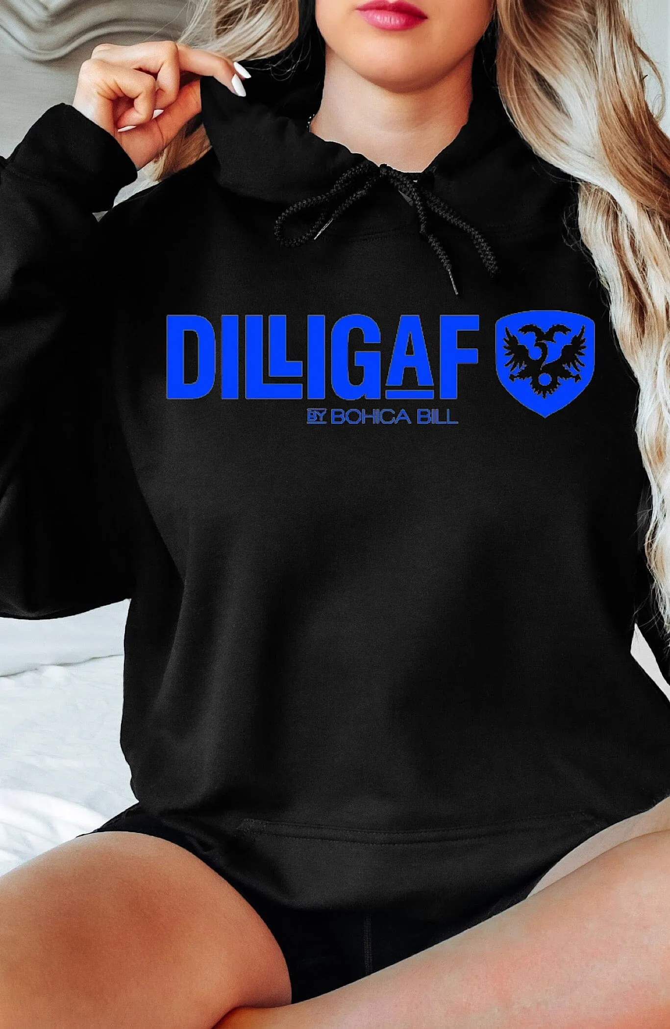 Our Dilligaf Classic Neon Pullover Hoody