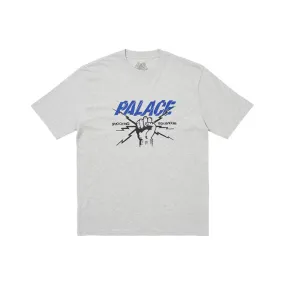 Palace Shocking Behaviour T-Shirt Grey Marl