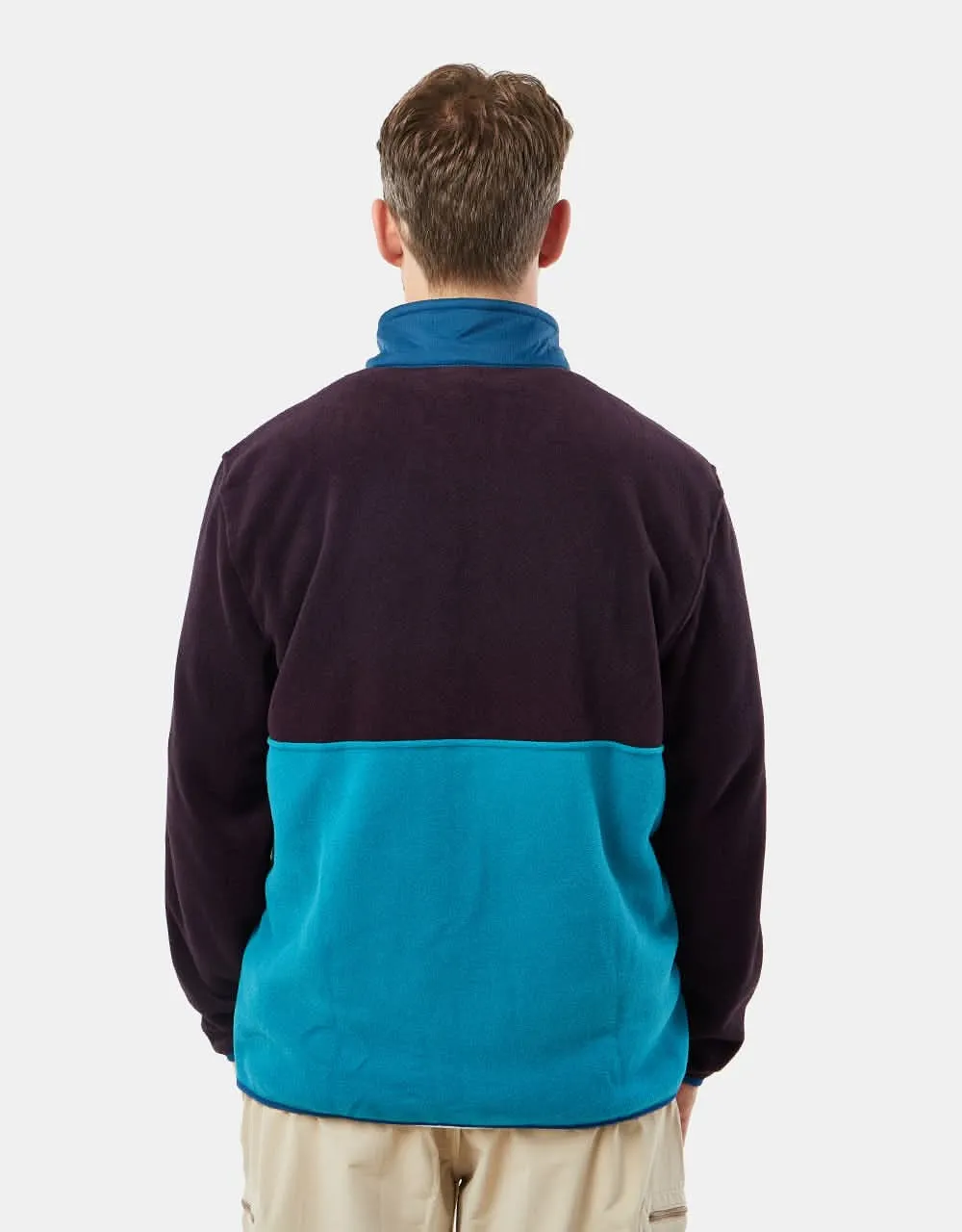 Patagonia Microdini 1/2 Zip Pullover Fleece - Belay Blue