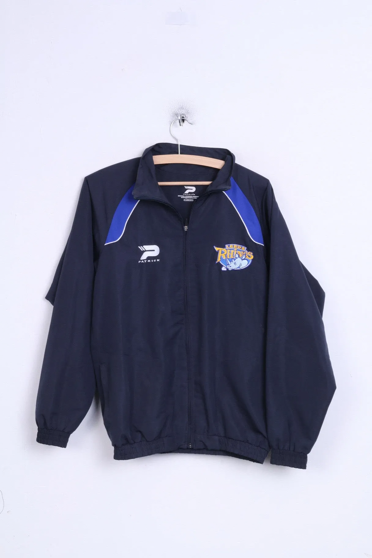 Patrick Leeds Rhinos XL Boys Track Top Jacket Sport Grenade