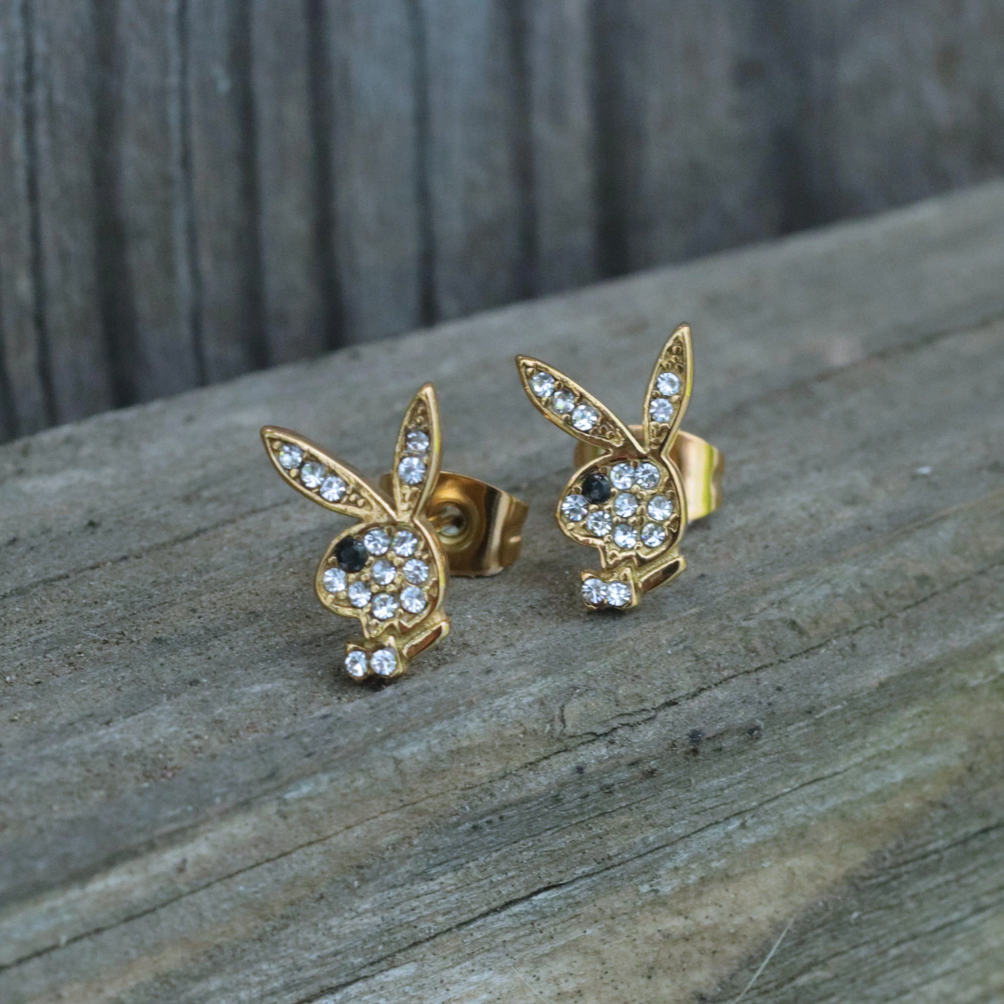 Playboy™ Gem Stud Earrings