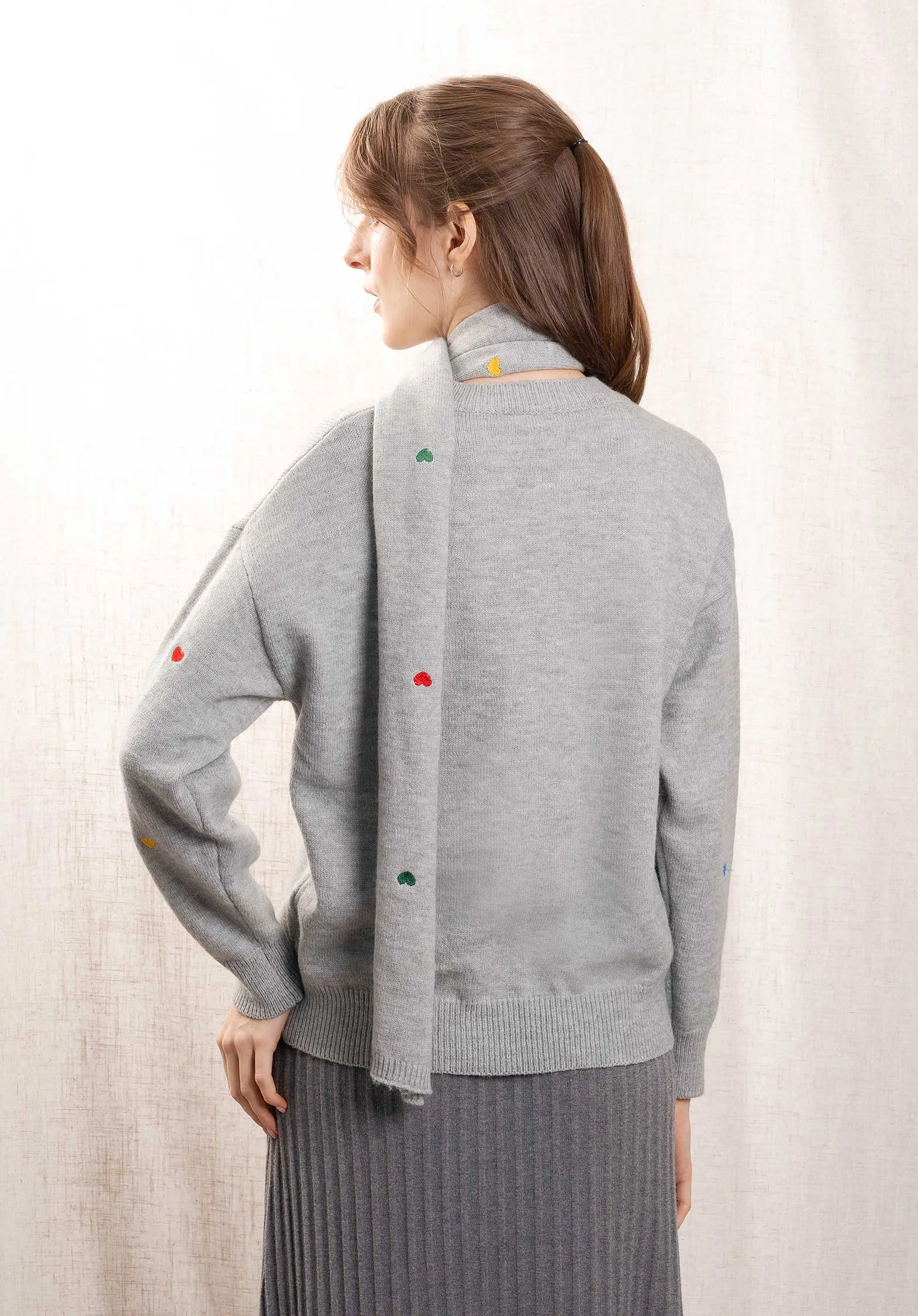 Pullover 6866 Gris