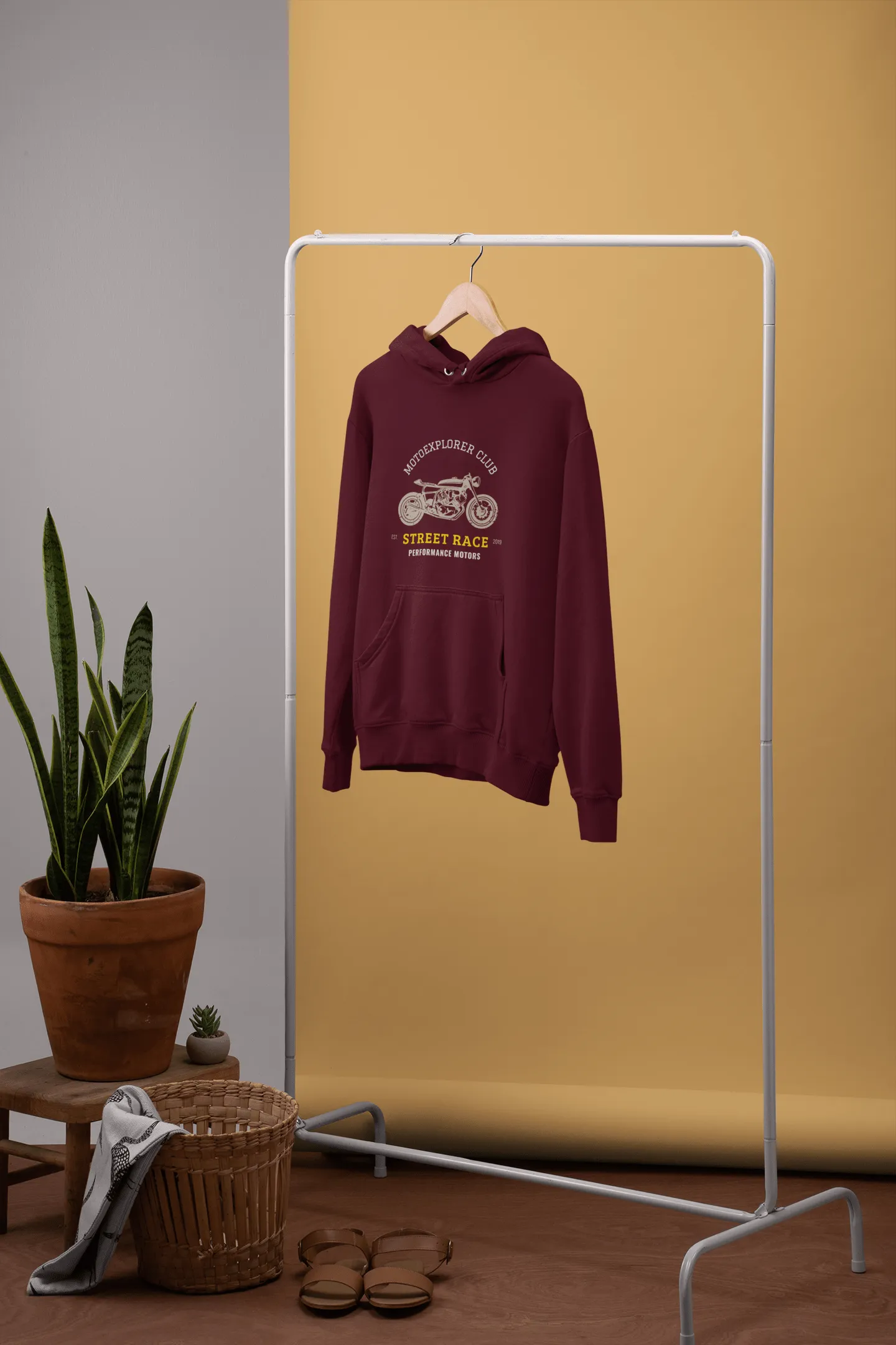 " STREET RACE "- MOTO EXPOLRERCLUB - WINTER HOODIES