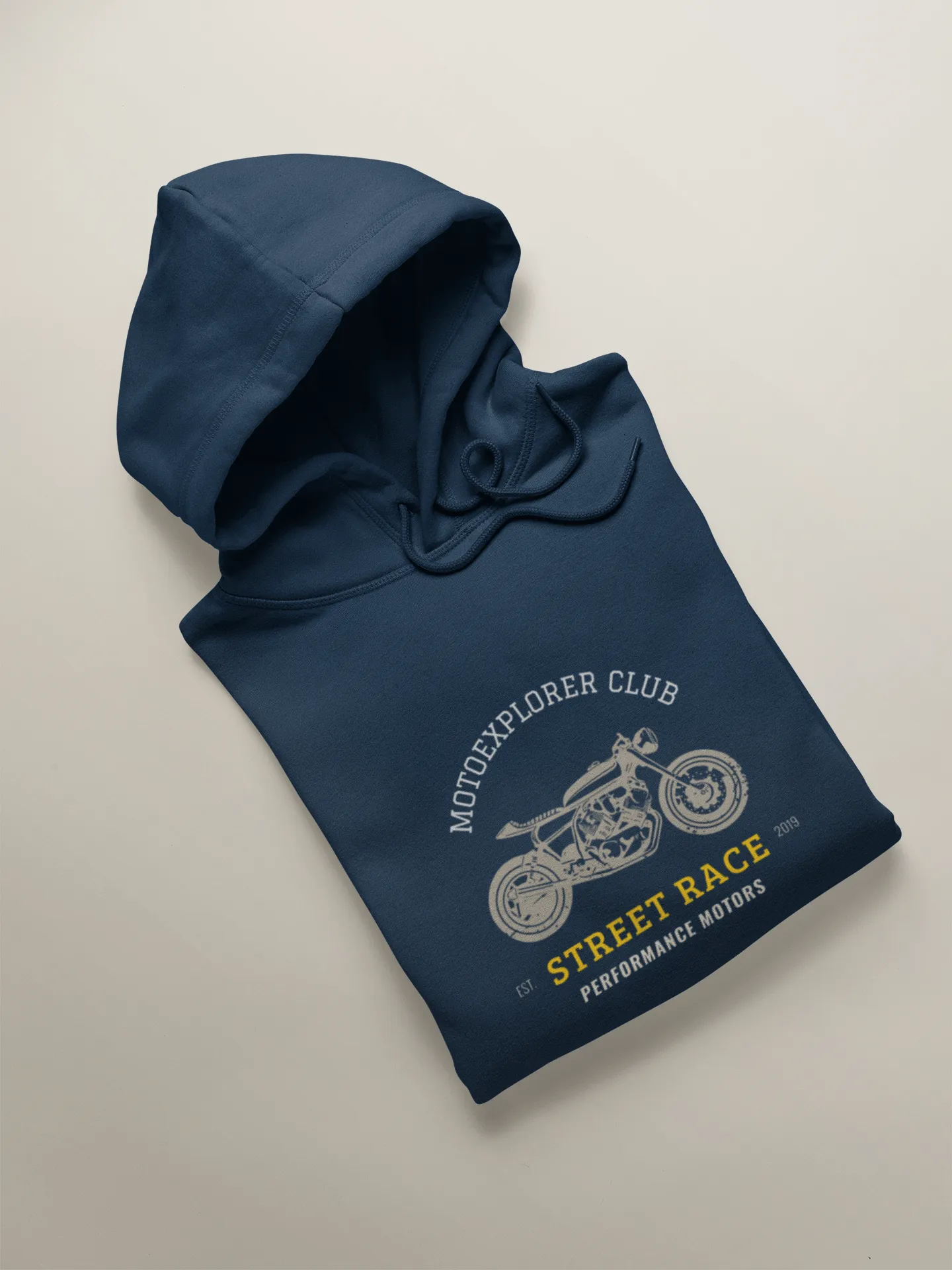 " STREET RACE "- MOTO EXPOLRERCLUB - WINTER HOODIES