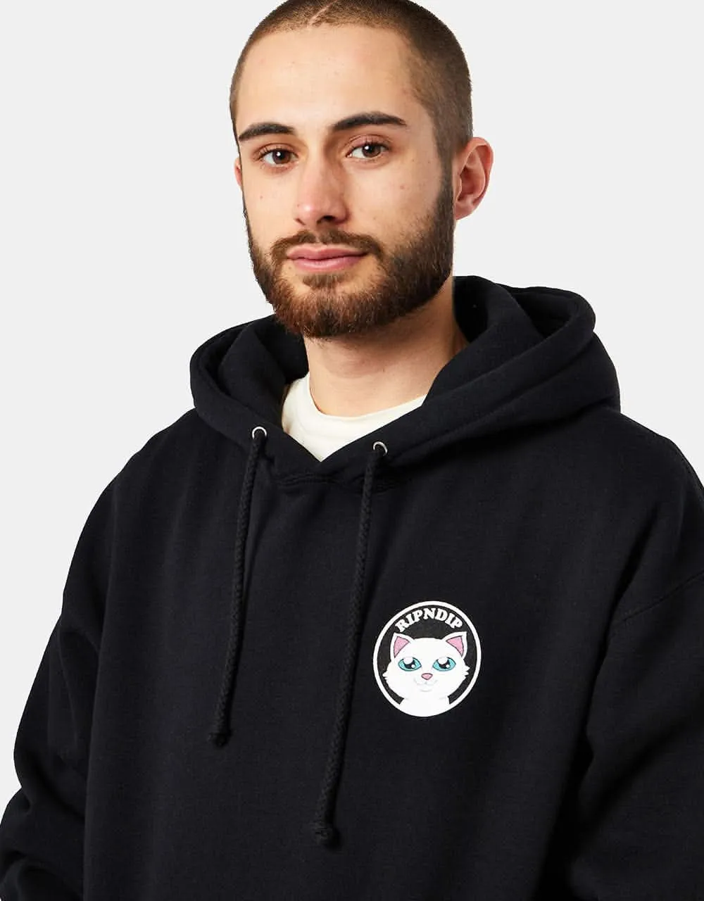 RIPNDIP Stop Being A Pussy Pullover Hoodie - Black