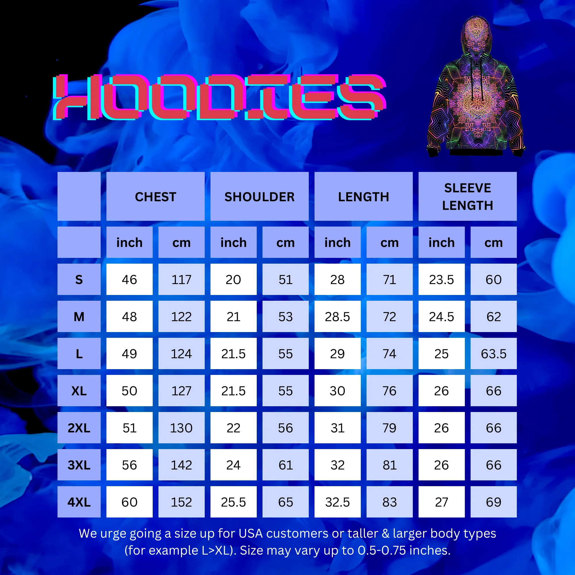 Sacred Geometry Hoodie | UV Hoodie | Fractal Hoodie | Psy Clothing | Festival Hoodie | Psychedelic Sweater | Prometheus - UV (HD)