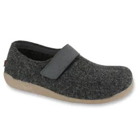 Sanita Varde Slipper Unisex In Charcoal