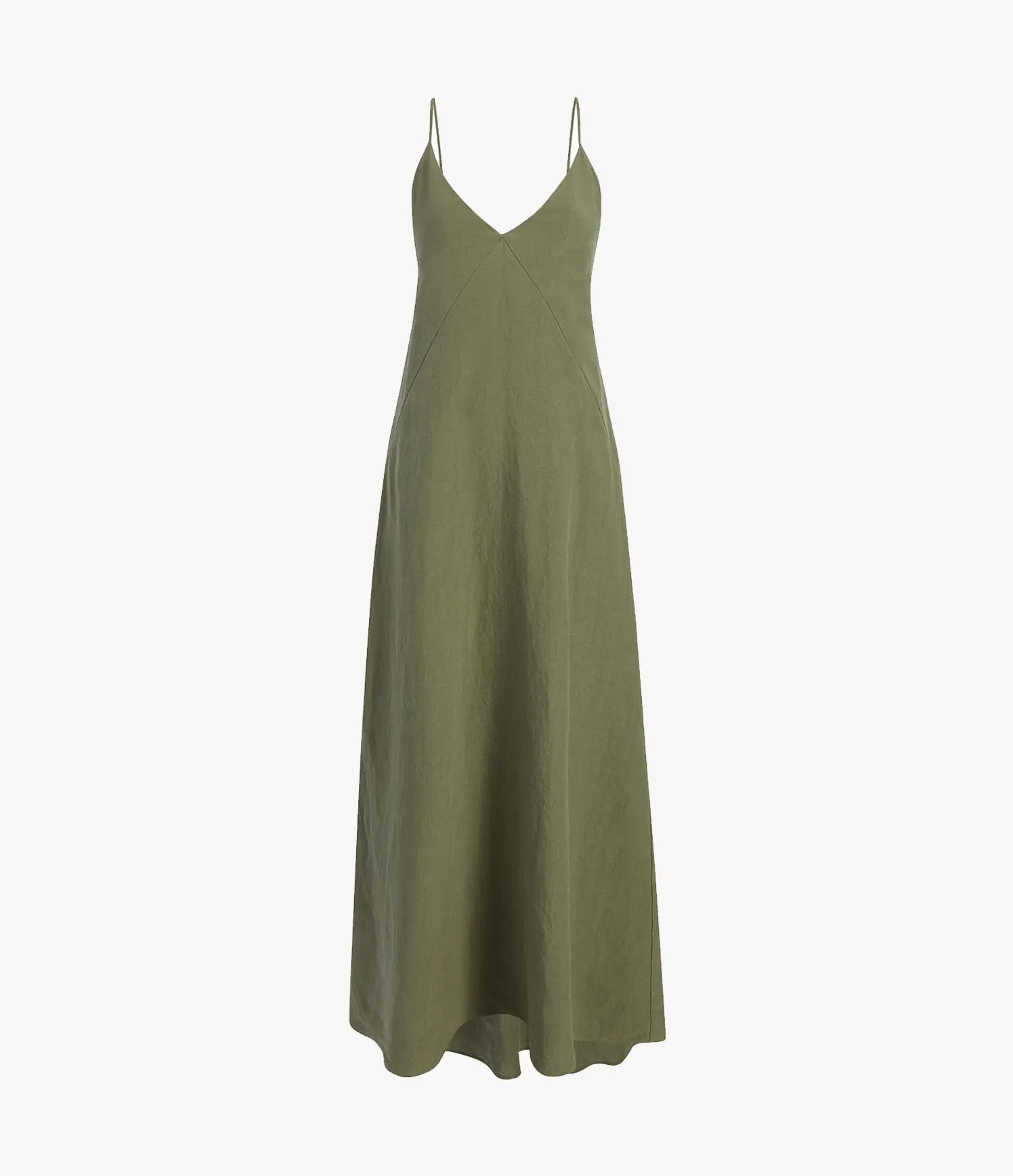 Seamed Slip Dress