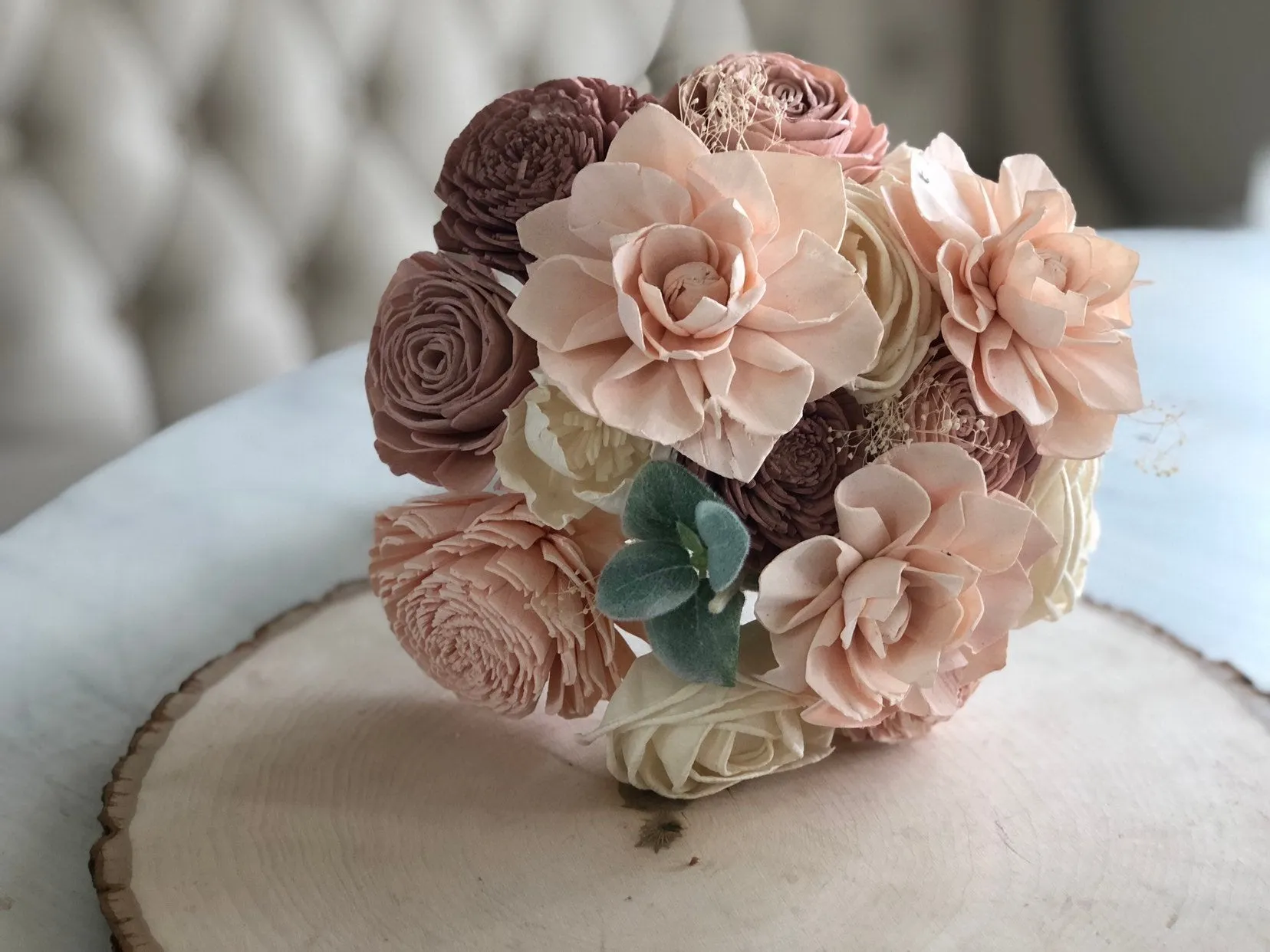 Shabby Chic Bridesmaid Bouquet