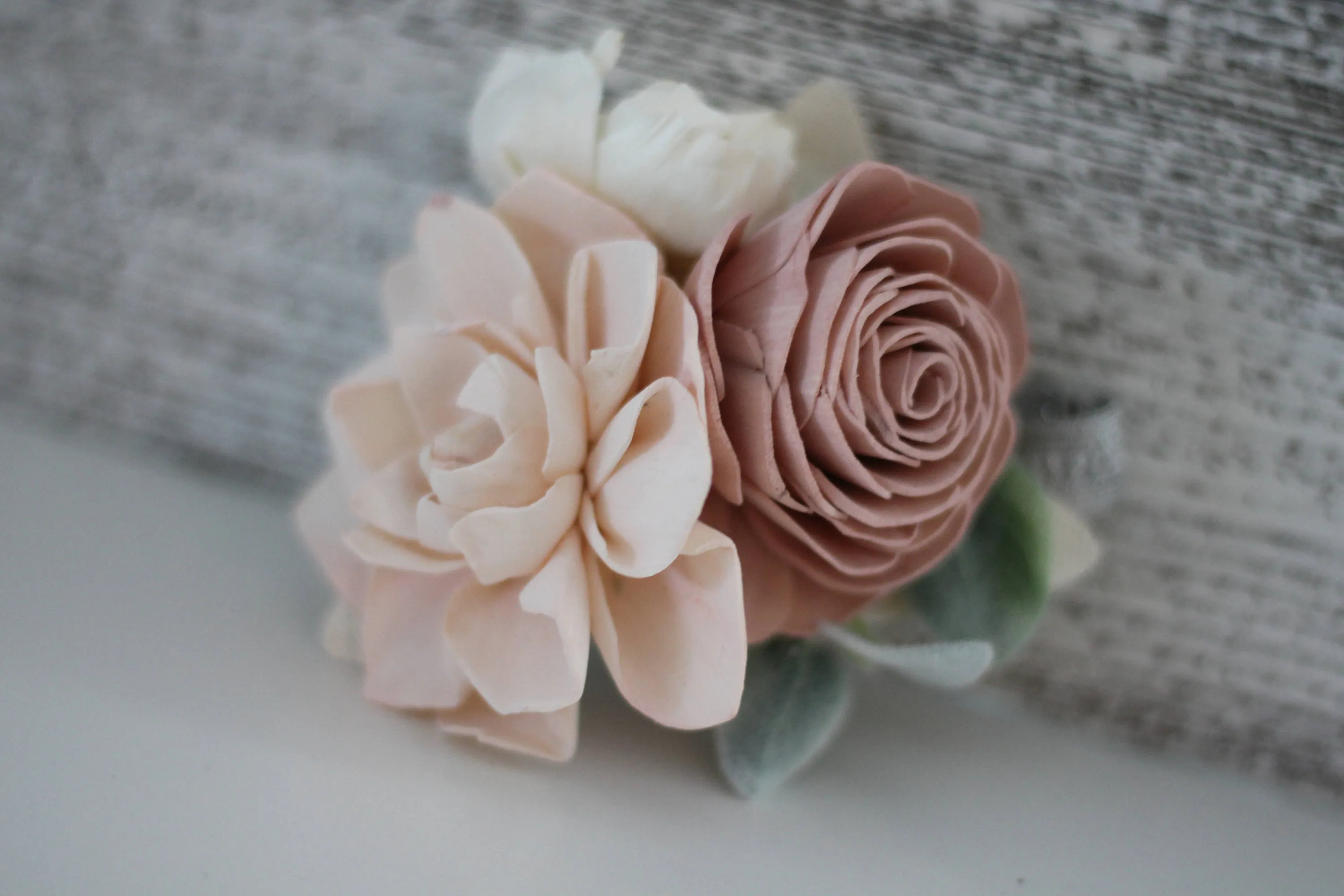 Shabby Chic Wrist Corsage