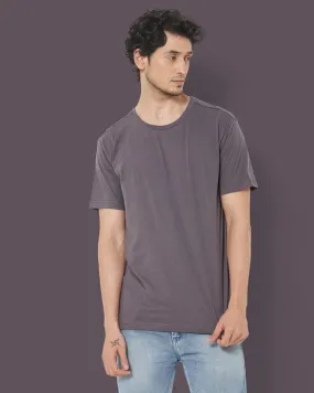 SHORT SLEEVE T SHIRT - Steel Grey