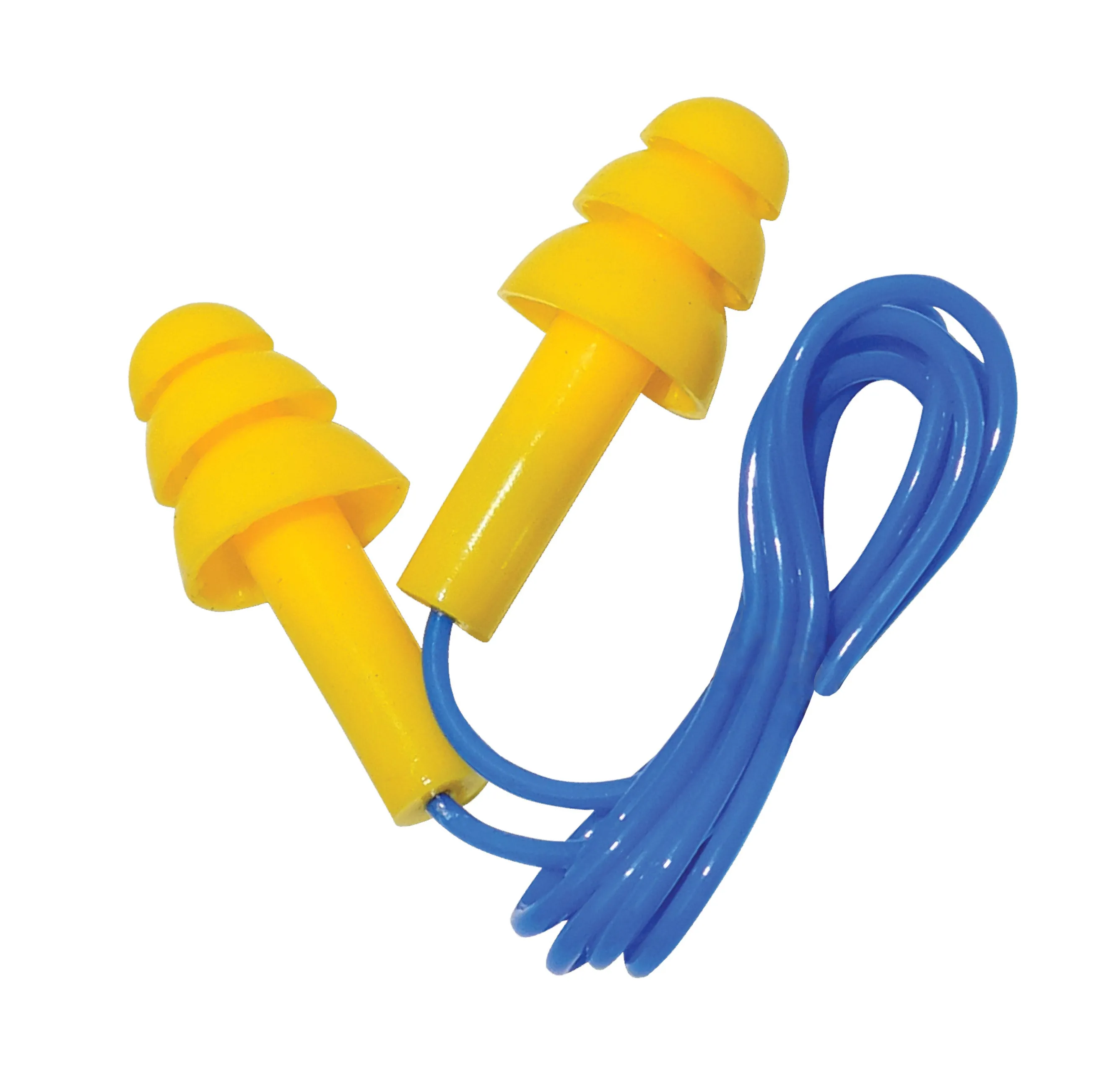 Silicone Ear Plugs with Cord 100 pack