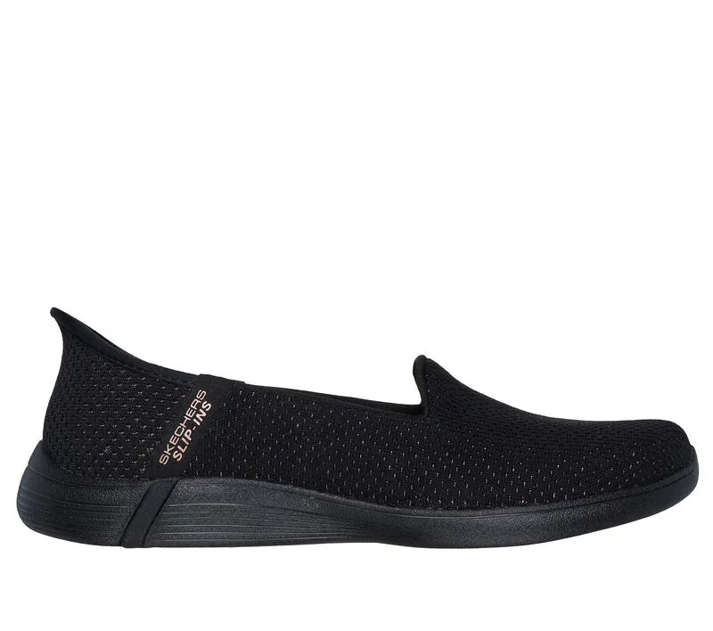 Skechers Women's Slip-Ins (Hands Free) On-The-Go Swift Shoe - Black