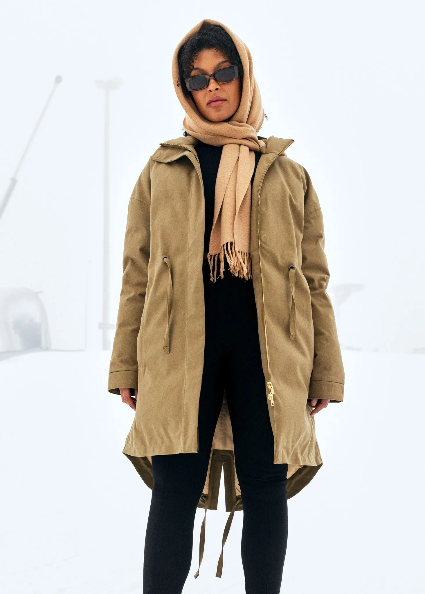 Snøstorm Parka - Chocolate Brown