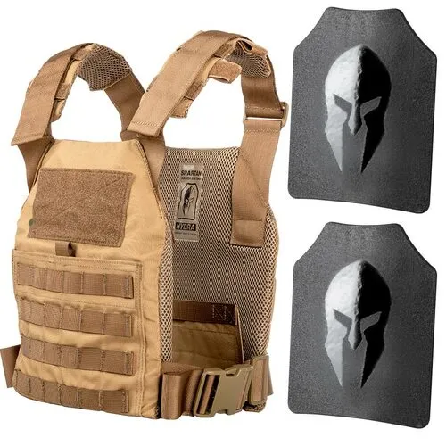 Spartan Armor Systems Omega™ AR500 Level III Body Armor Active Shooter Kit/Police Tactical Gear