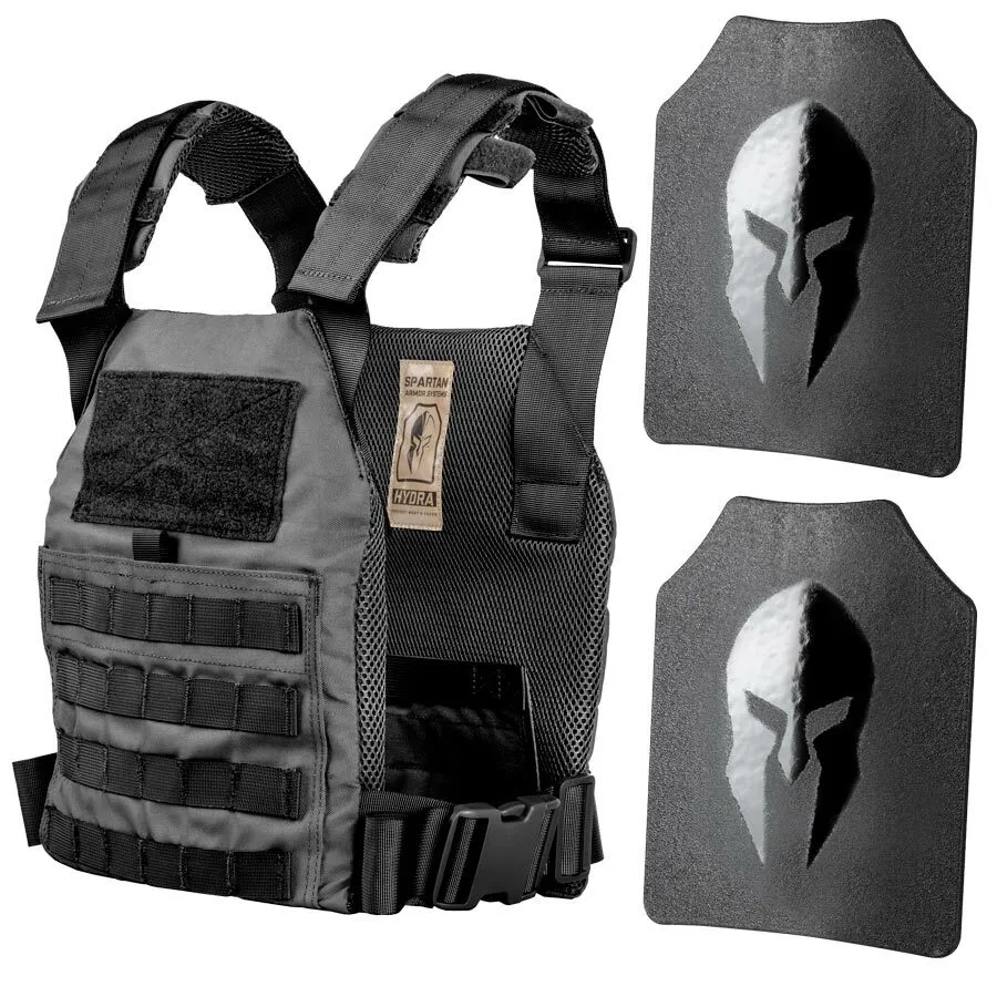 Spartan Armor Systems Omega™ AR500 Level III Body Armor Active Shooter Kit/Police Tactical Gear