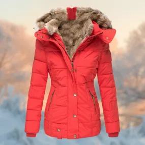 Stella Marie Parka | Lange waterdichte winterjas met fleece voering voor dames