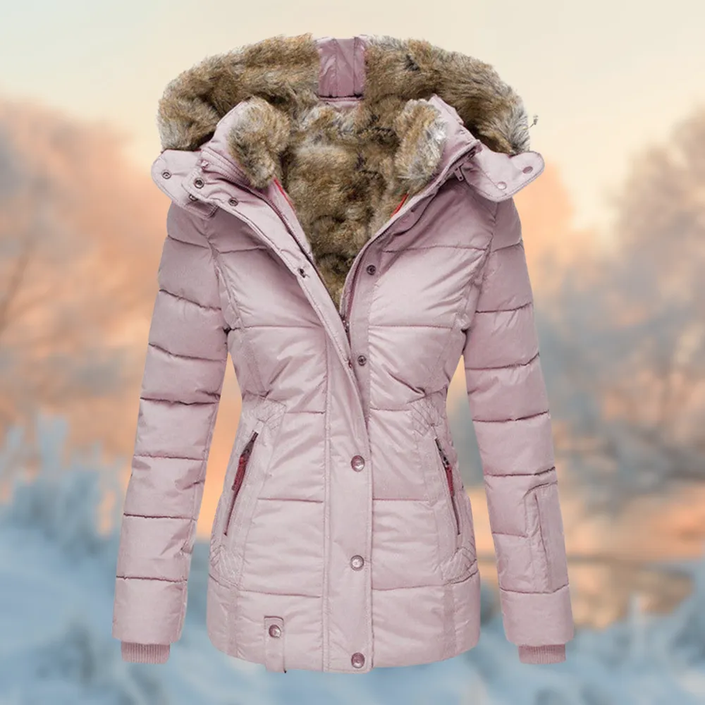 Stella Marie Parka | Lange waterdichte winterjas met fleece voering voor dames