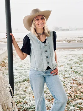 Sterling Denim Vest