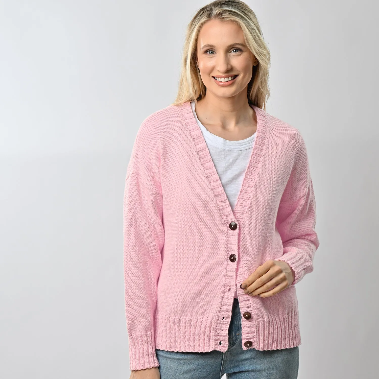 Summer Cardigan Knitting Kit - Cotton Collection