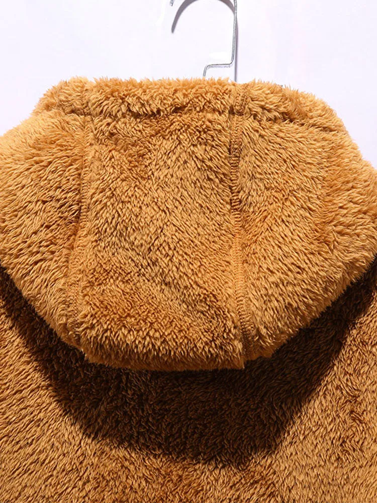 Teddy Hooded Coat